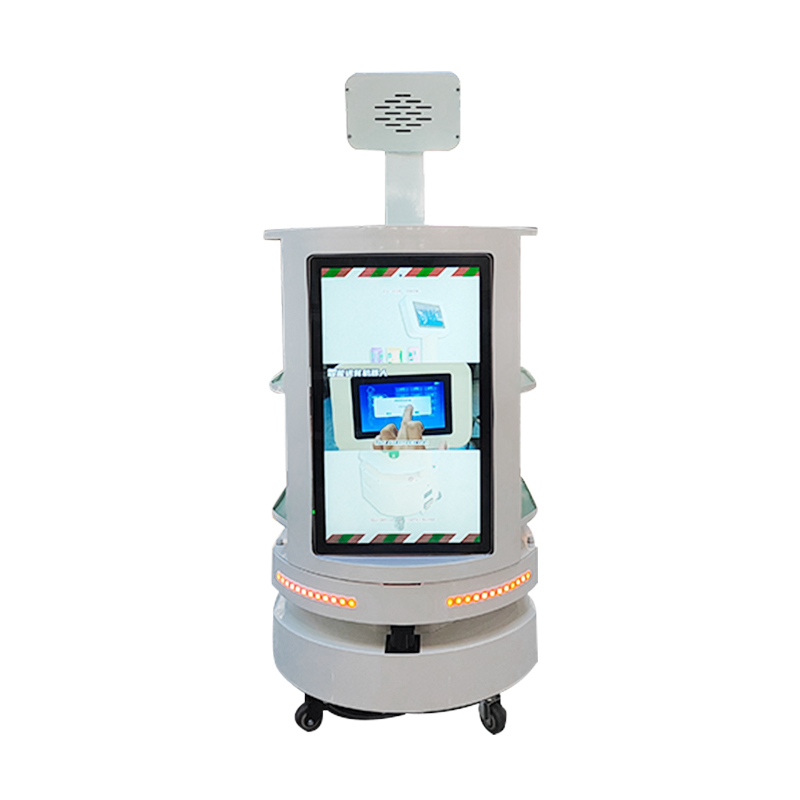 High-Tech Advertising Display Intelligent Robot Guiding Humanoid Ai Reception Service Robot for Restaurant Hotel Mall KTV