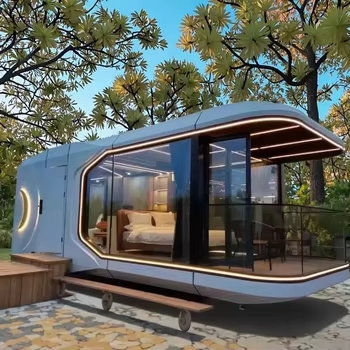 Modern Design Space-Saving Capsule Dwelling Units for Warehouse Villa House and Apartment Reliable Factory-Direct Supply