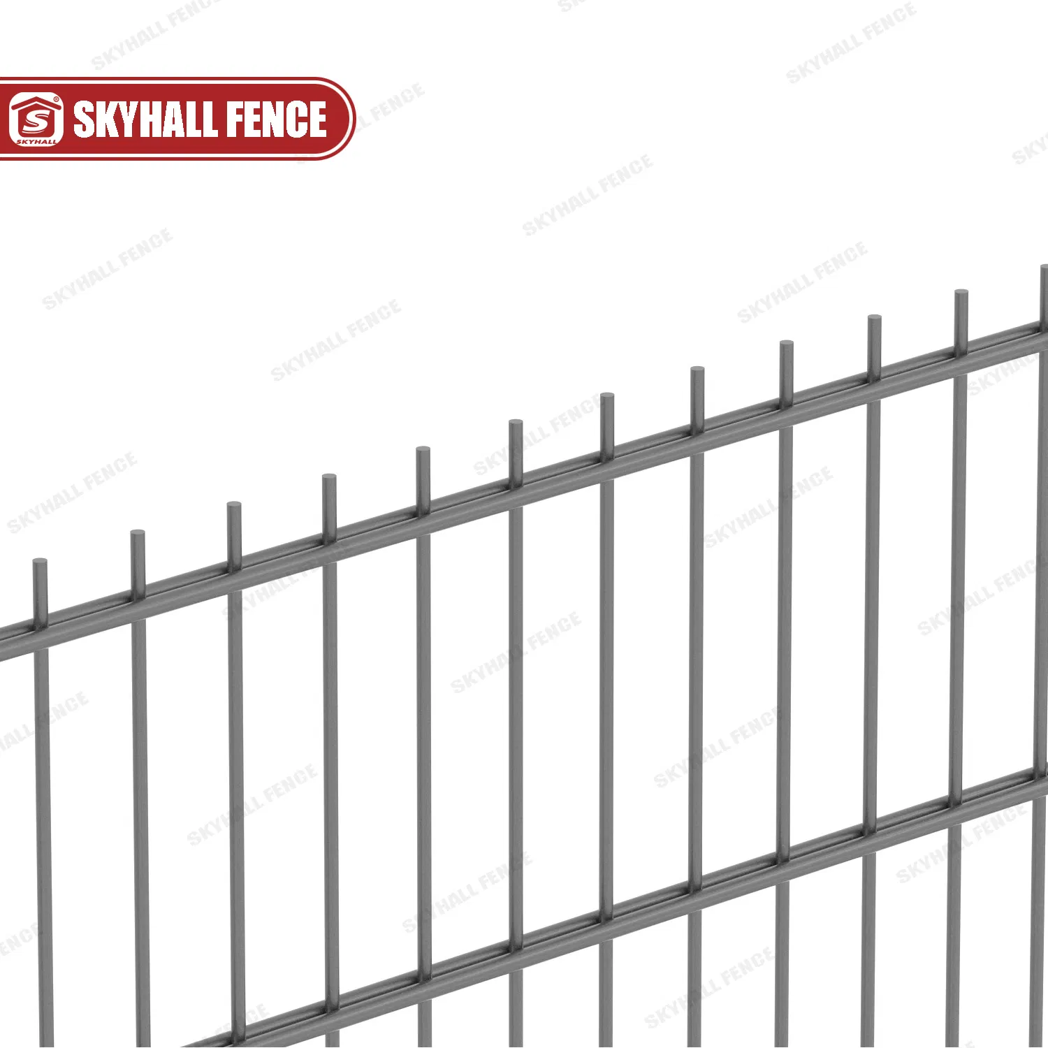 Wholesale Price 868 656 Double Horizontal Wire Mesh Fence for Sports Fields Stadiums Gardens
