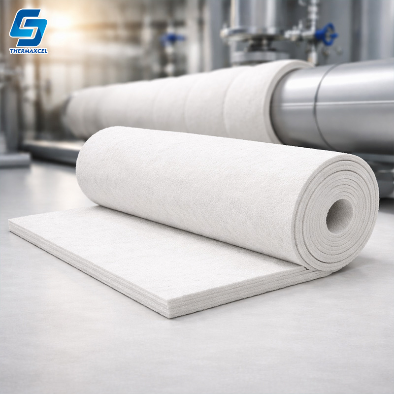 High Temperature Insulation Aerogel Blanket for Pipe Insulation Thermal Protection
