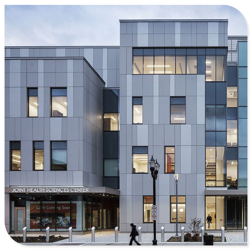 OEM Customize Different Sizes Exterior Fiber Cement Board Curtain Wall