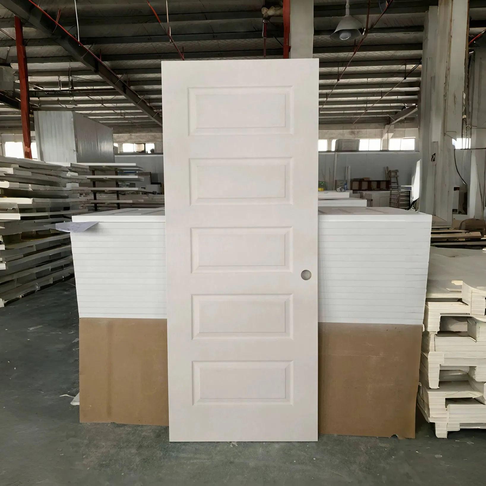 Indoor Door Smooth Hollow Core Interior Wooden Barn Door Sliding Doors for Houses