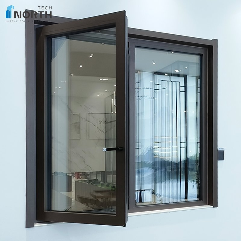 Energy-Efficient Aluminum Frame Passive House Aluminum Windows