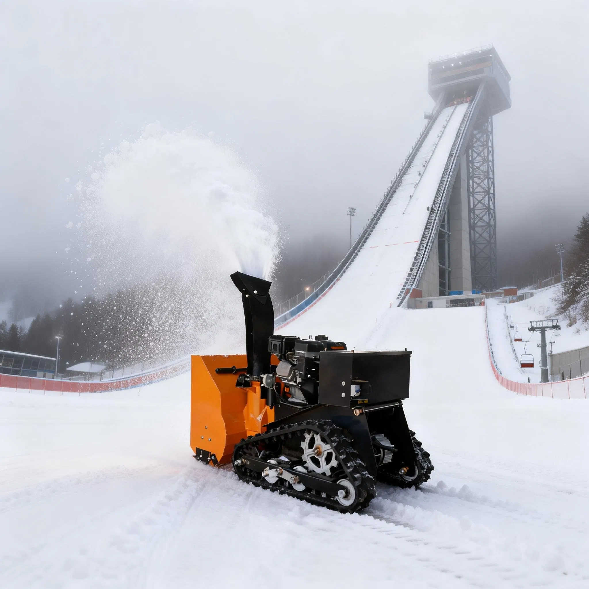 Easy-to-Maintain Snow Blower with Adjustable Settings