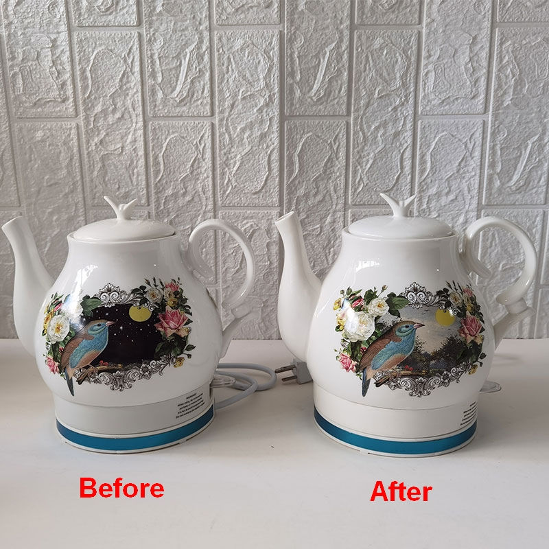 Manufacturer OEM Personalized High Quality Electric Kettle Auto Shutoff Color Changing Ceramic Electric Water Kettle