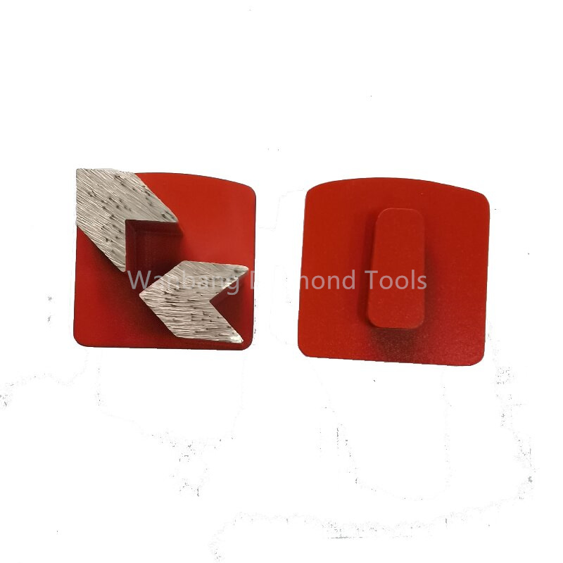 Алмазные сегментные шлифовальные колодки Redilock Zigzag