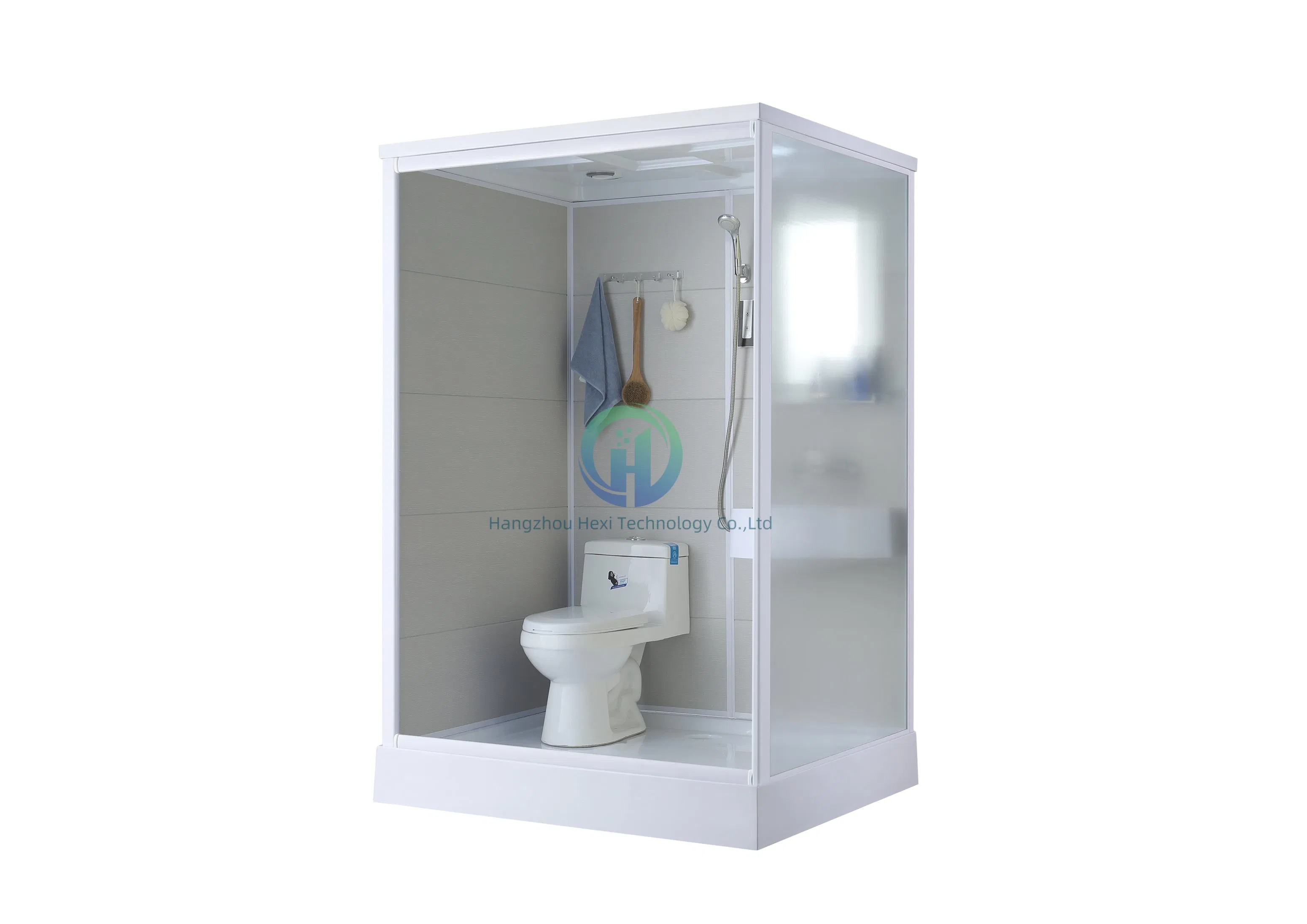 Portable Integrate All in One Modular Capsule Bathroom Pod with Shower and Toilet All-in-One