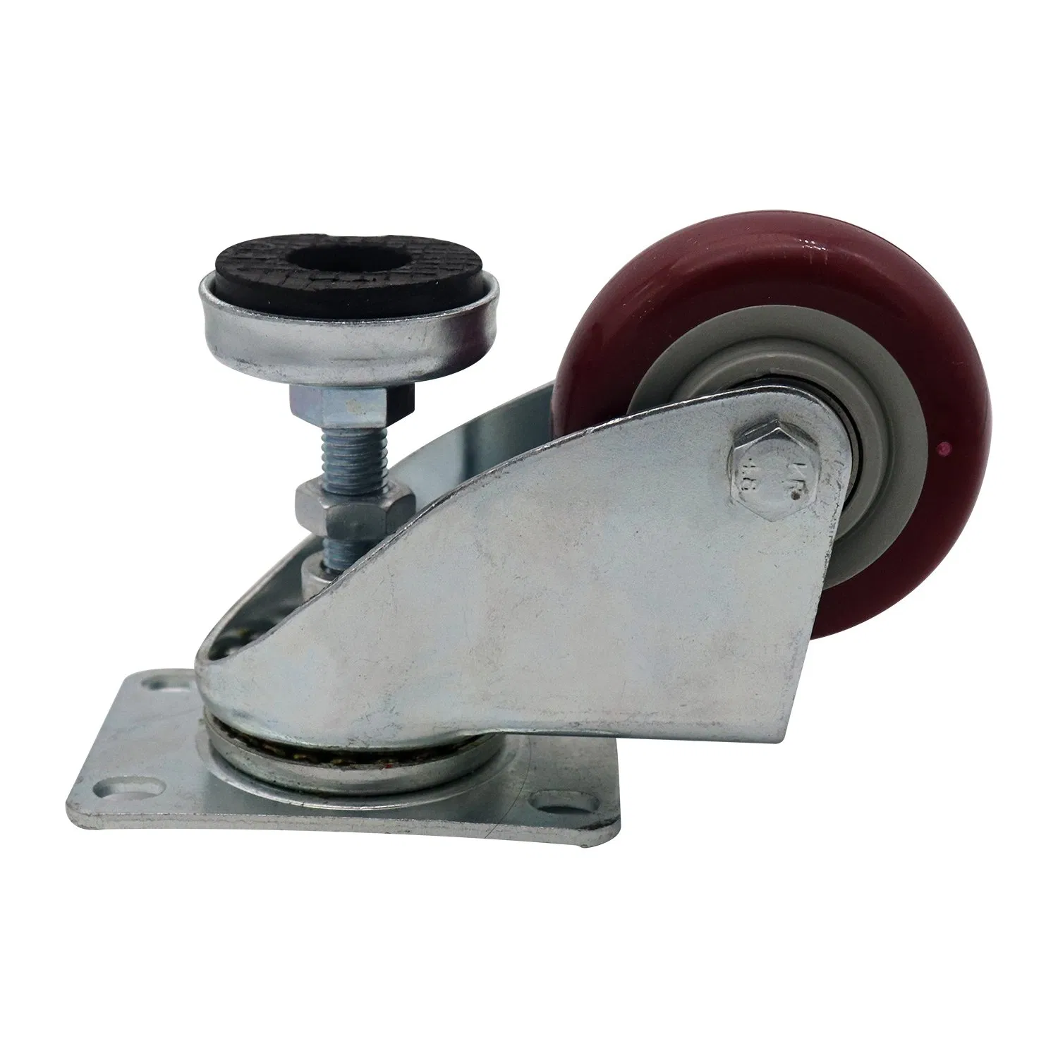 High Quality Factory Price Caster Industrial Aluminium Profile 3'' Uinveral Brake Screw Caster Wheels Solution