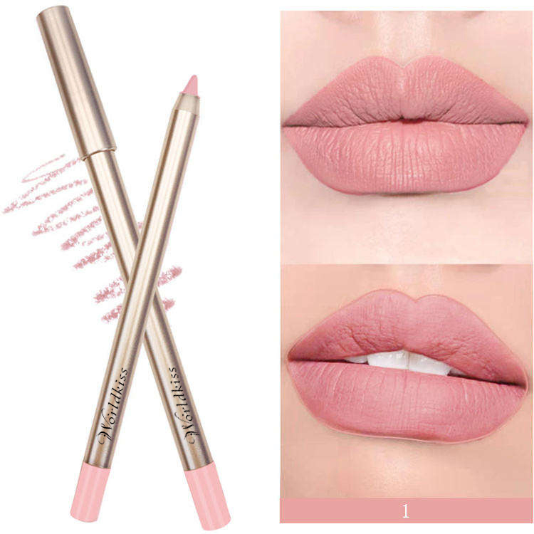 2025 New Vegan Waterproof Custom Private Label Brand Logo Lipliner Pencil