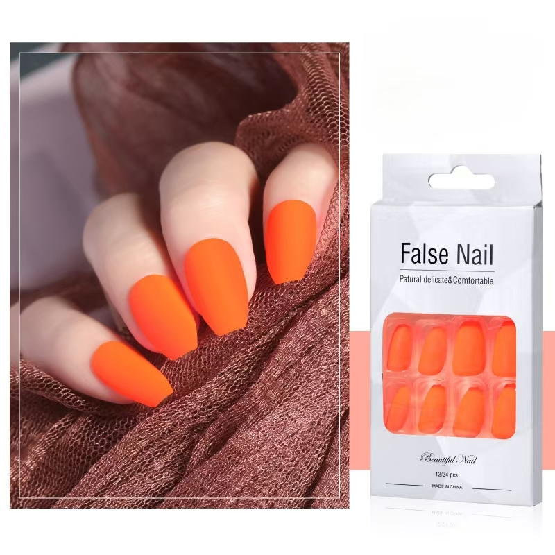 New Products Fluorescent Solid Colours Removable Jelly Backing Nail Art