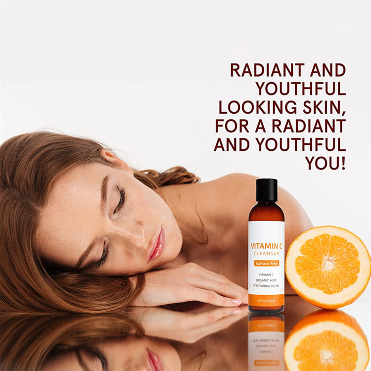 Radiant Glow Vitamin C Cleanser for Youthful Skin