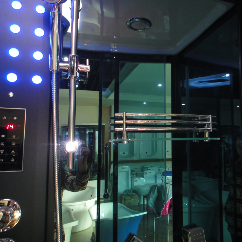 New Jetted Tub Combo Steam Shower Steam Showers Shower Cabin with TV 2 Person Steam Shower Bathtub Cabin