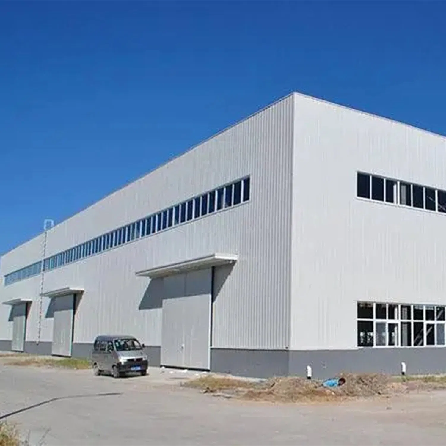 Metal Construction Prefabricated Warehouse with H Column Beam