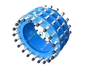OEM Double Flange Connector Expansion Joint Ductile Iron Di Telescopic Pipe Dismantling Joint