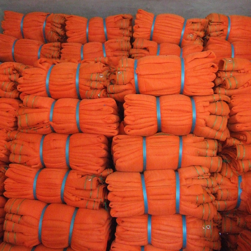 Blue and Orange Color Scaffold Construction Safety Fence