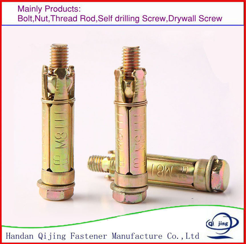 Анкерный болт клиновой Yzp для бетона, 3-4 шт.