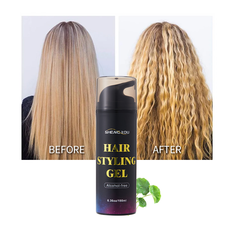 Custom Strong Hold Moisturizing Edge Control Styling Wax Neat Braid Hair Styling Gel for Black Women