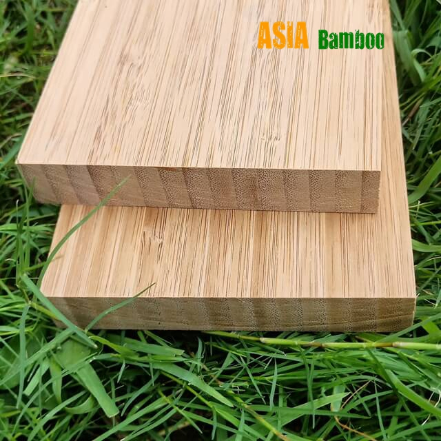 2440X1220X19mm Caramel Vertical Singl Ply Bamboo Furniture Boards