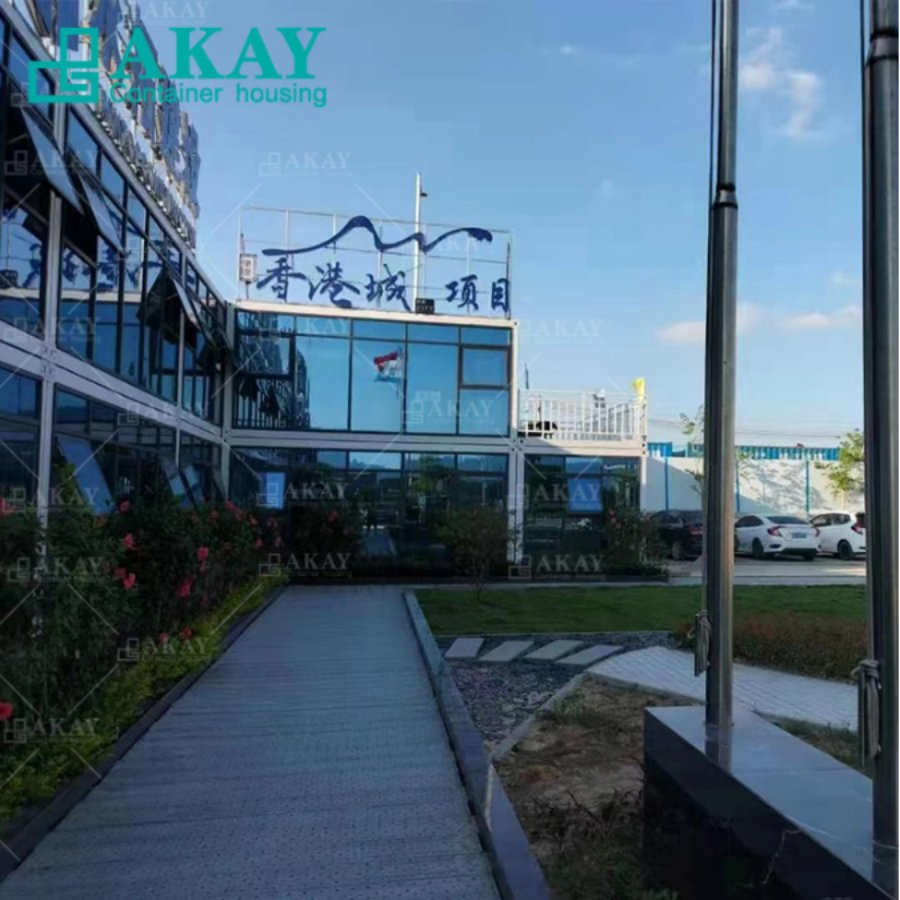 Prefab Container Homes Detachable Container House Flat Pack Container House for Sale Prefabricated-Building