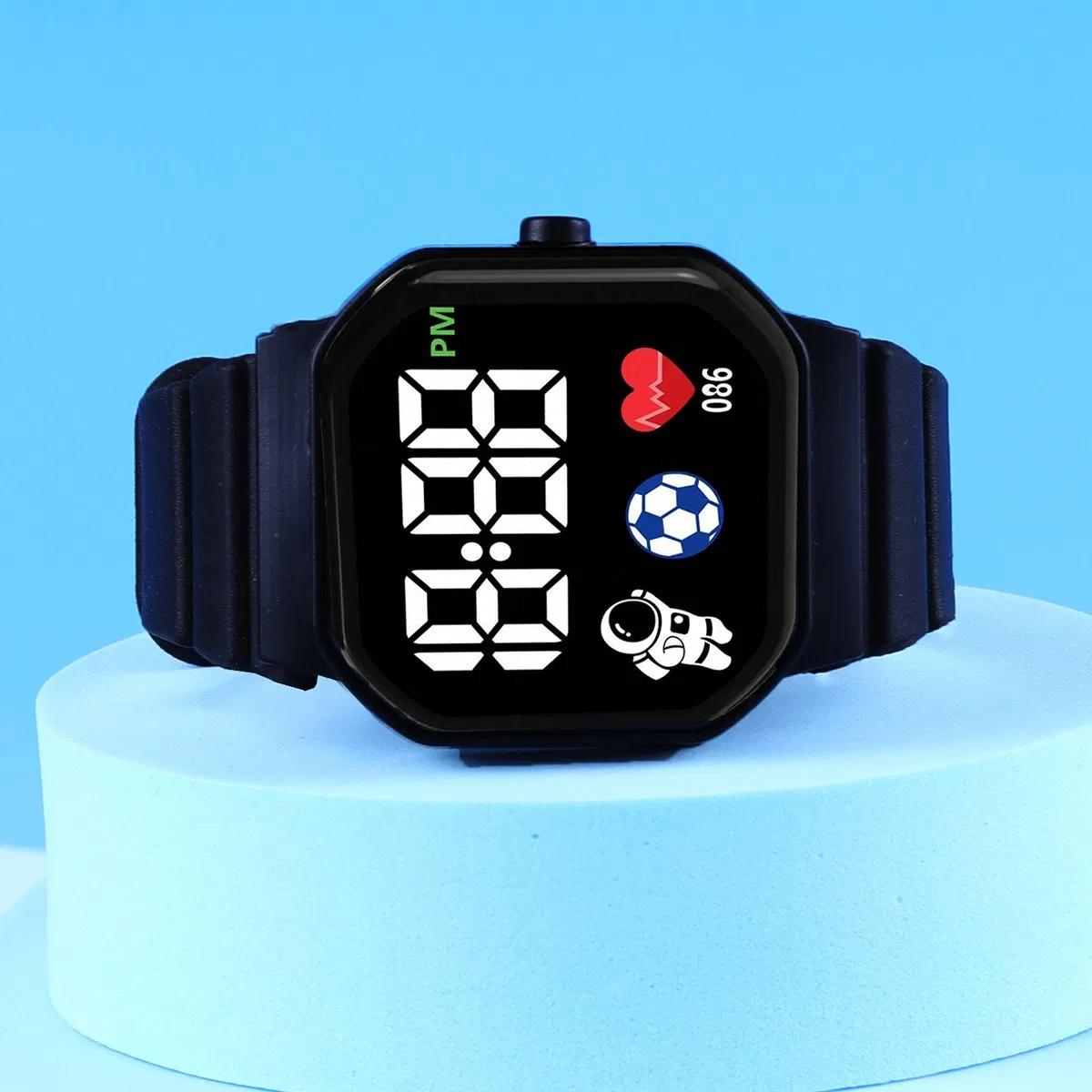 Couple's Gift Watch Set Cartoon Child Football