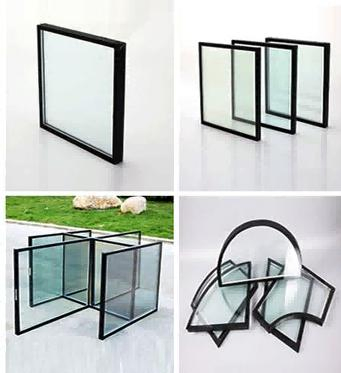 Curved Double Glazing Insulated Glass for Glass Fins, Stair