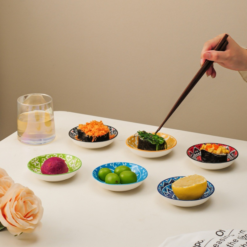4.25"Saucer Soup Plate Pad Printing Porcelware Hotelware Ceramic Tableware