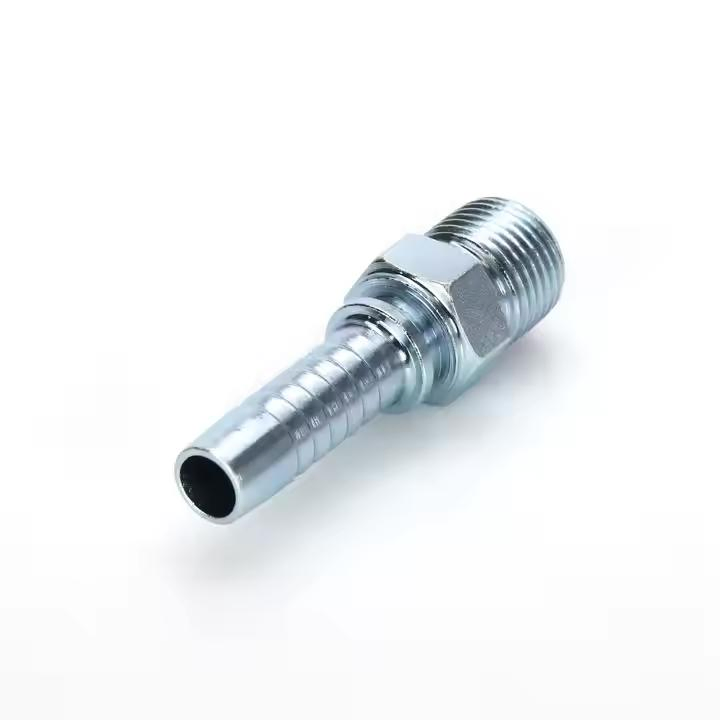 Hydraulic Connectors Male Cone Seat Hydraulic Hose Fitting Male Thread Hydraulic Pipe Parker Fittings