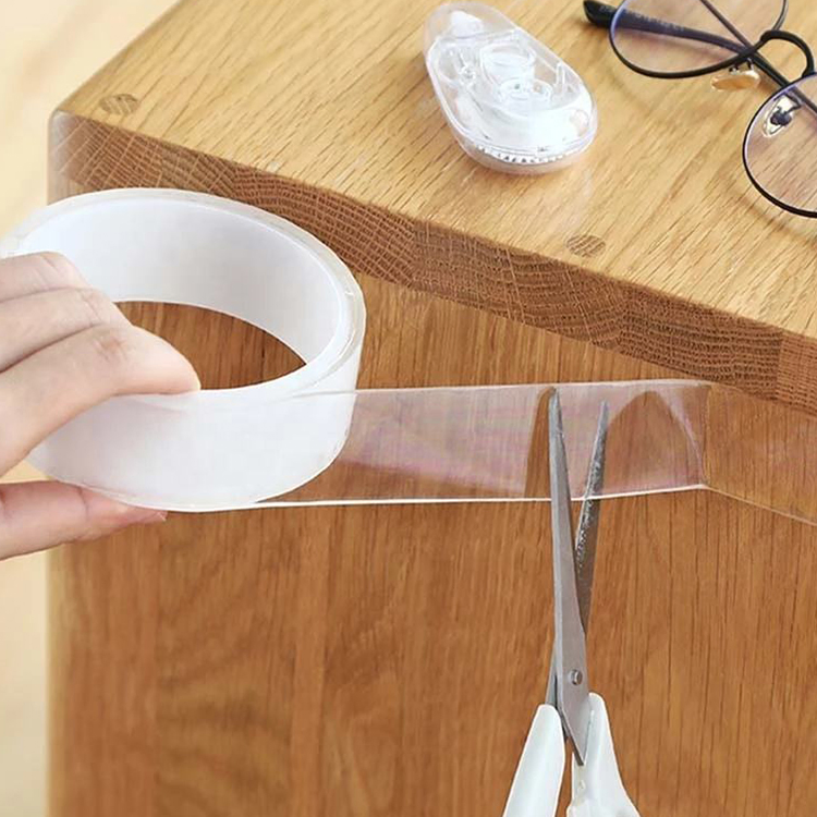 2024 Top Ranking! ! Multifunctional Traceless Reusable PU Gel Adhesive Double Sided Nano Bonding Tape