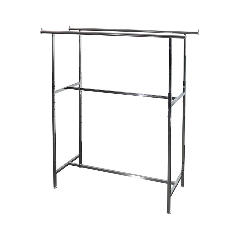 Folding Round Rotating Display Clothes Stand