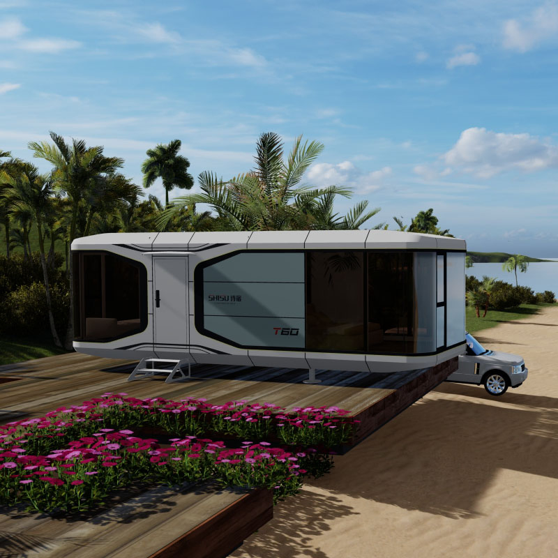 New Type Prefab House Non-Installation Capsule Cabin for Coffee Shop