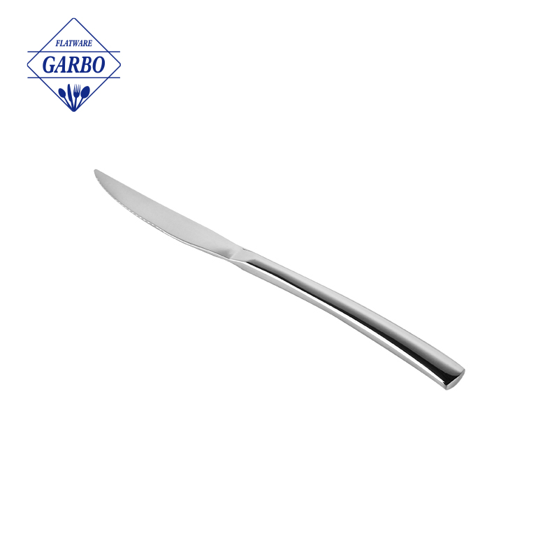 Premium 410 18/0 Stainless Steel Sharpened Sawtooth Steak Dinner Knife