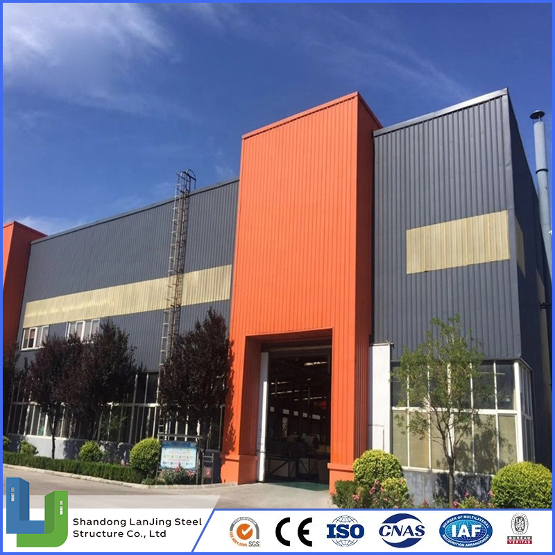 H Beam Column Customized Building Warehouse Steel Structure for Aircraft Hangar Garage Building Steel Structure