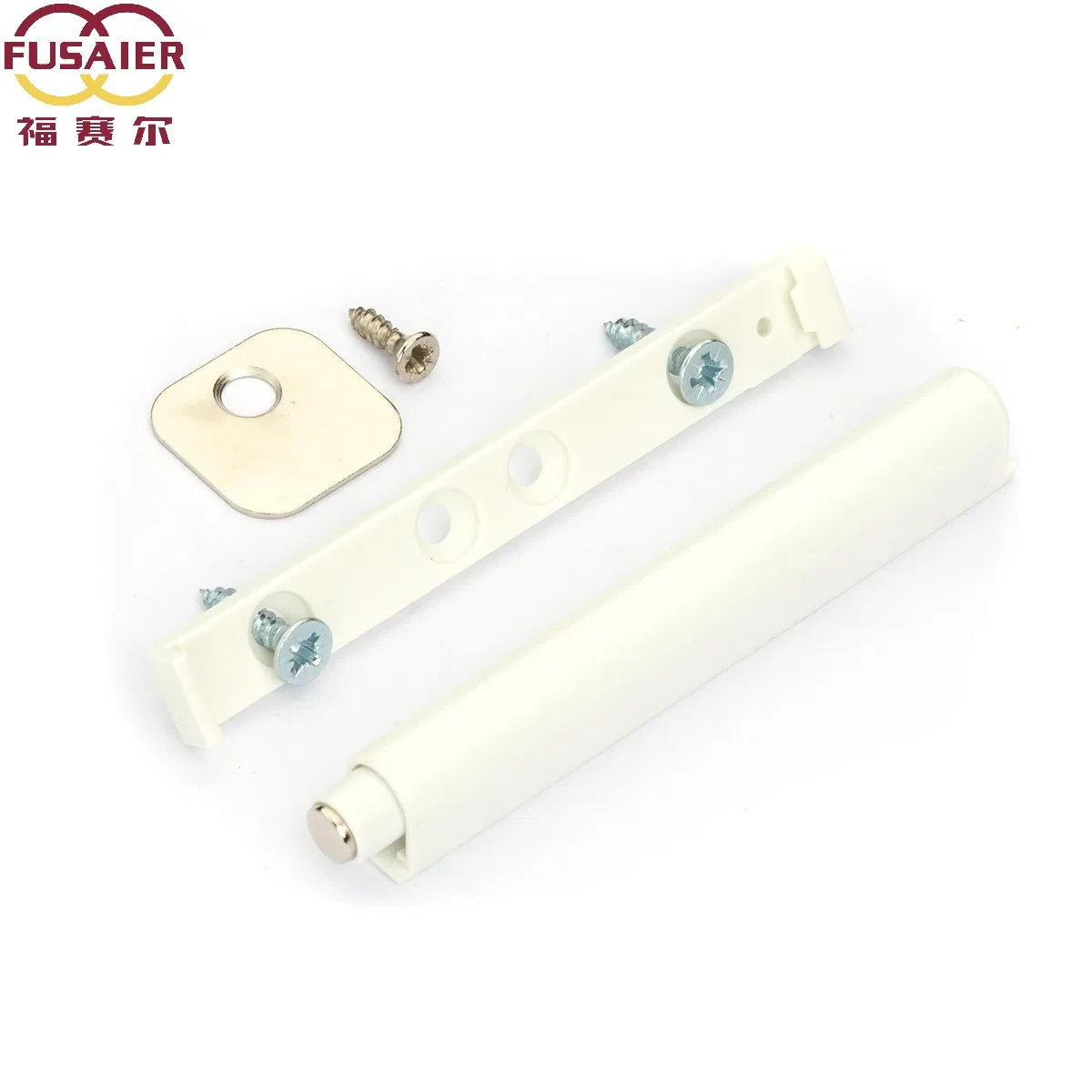 Push to Open Plastic Magnetic Catch Door Catch Buffer for Cabinet Door