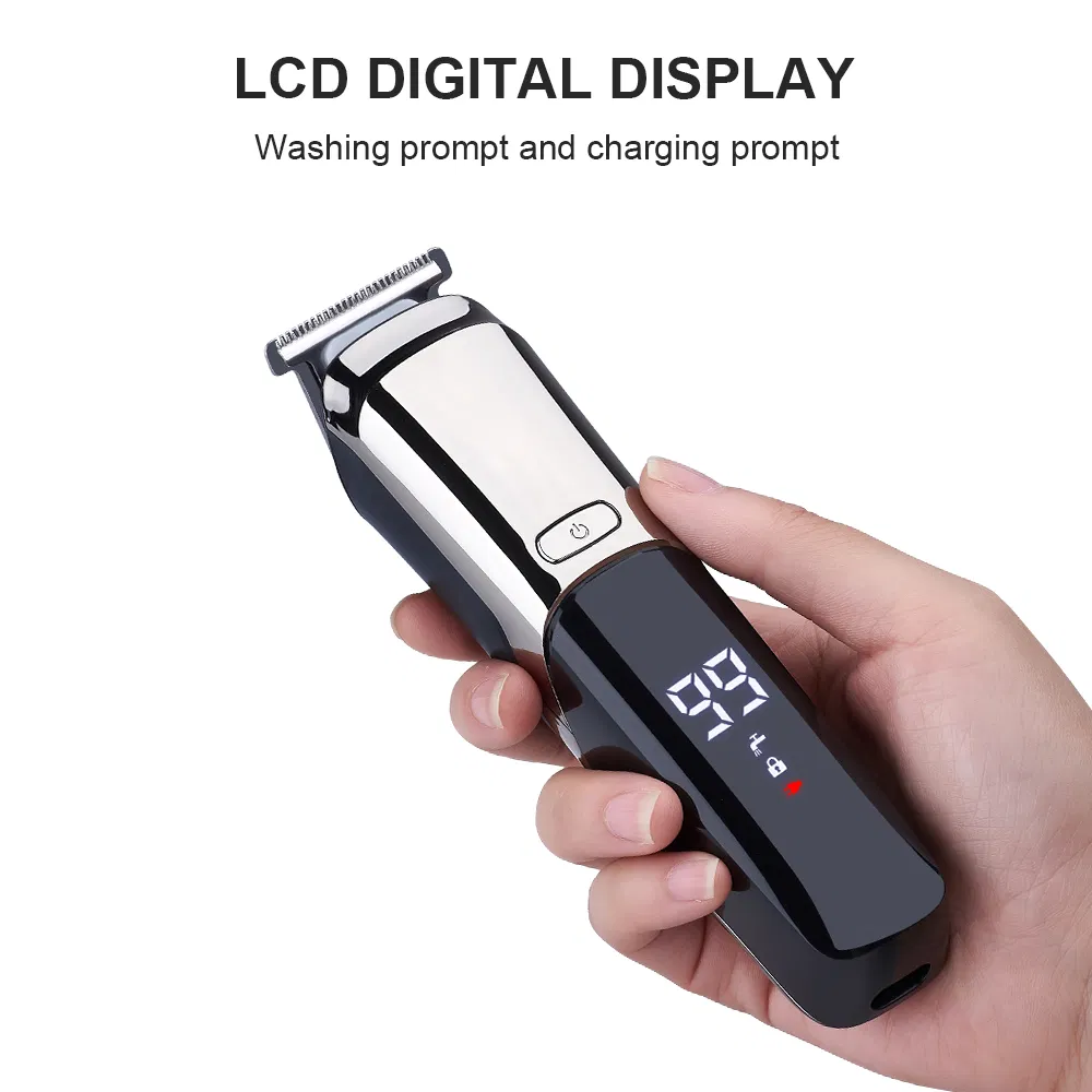 Lilipro Li-1390 Factory Price Rechargeable Cordless Electric Hair Shaver Nose Trimmer Kit for Men