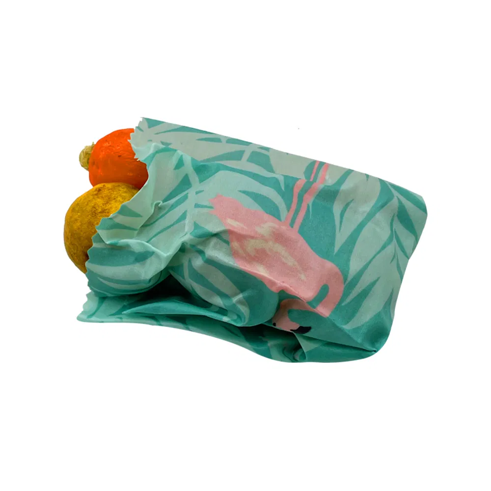 Custom Hot Sale Reusable Organic Beeswax Reusable Food Wrap Cloth Bees Wax Wrap Roll Sheet 3 Pack