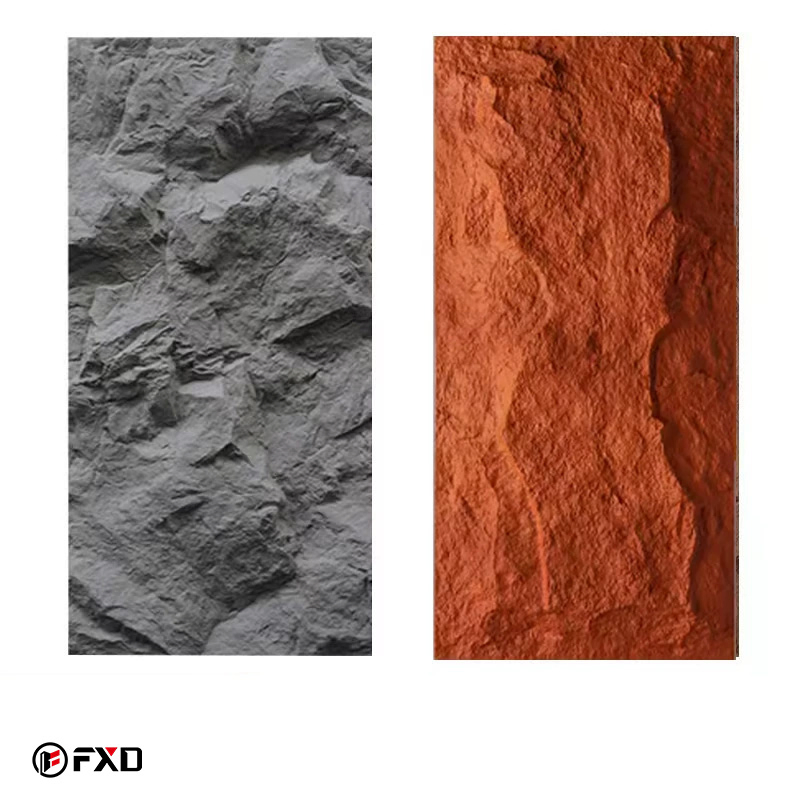 Peel-and-Stick PU Stone Panels for Temporary Decoration Needs