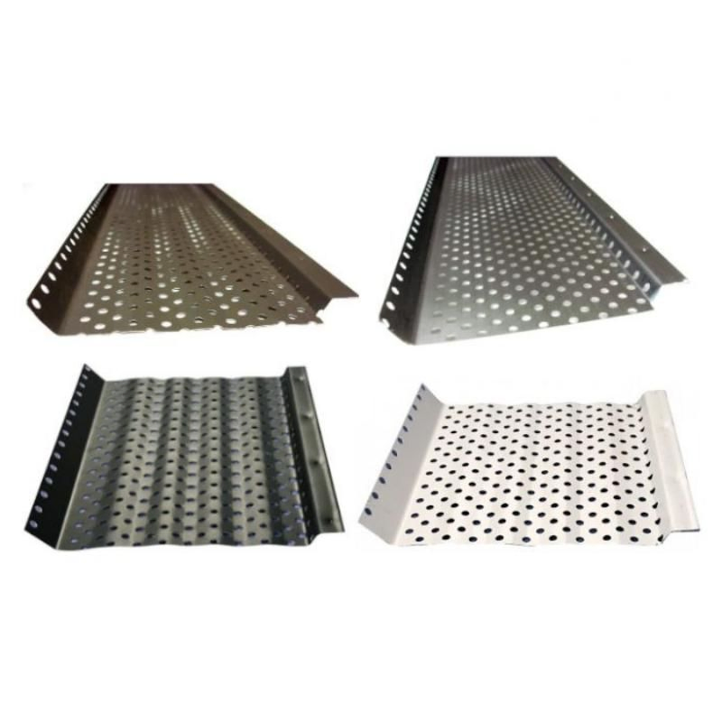 6 Inch X6 Foot Gutter Guard Aluminum Mill Finish for Canada