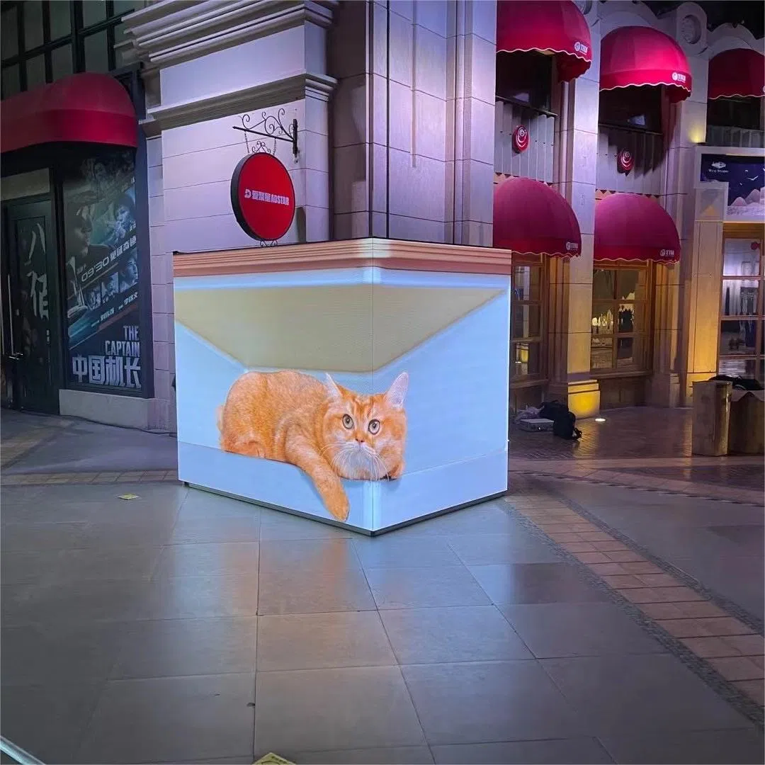 Outdoor Road P6 LED Screen 3D Digital Board Wall Video Sign Panel Display