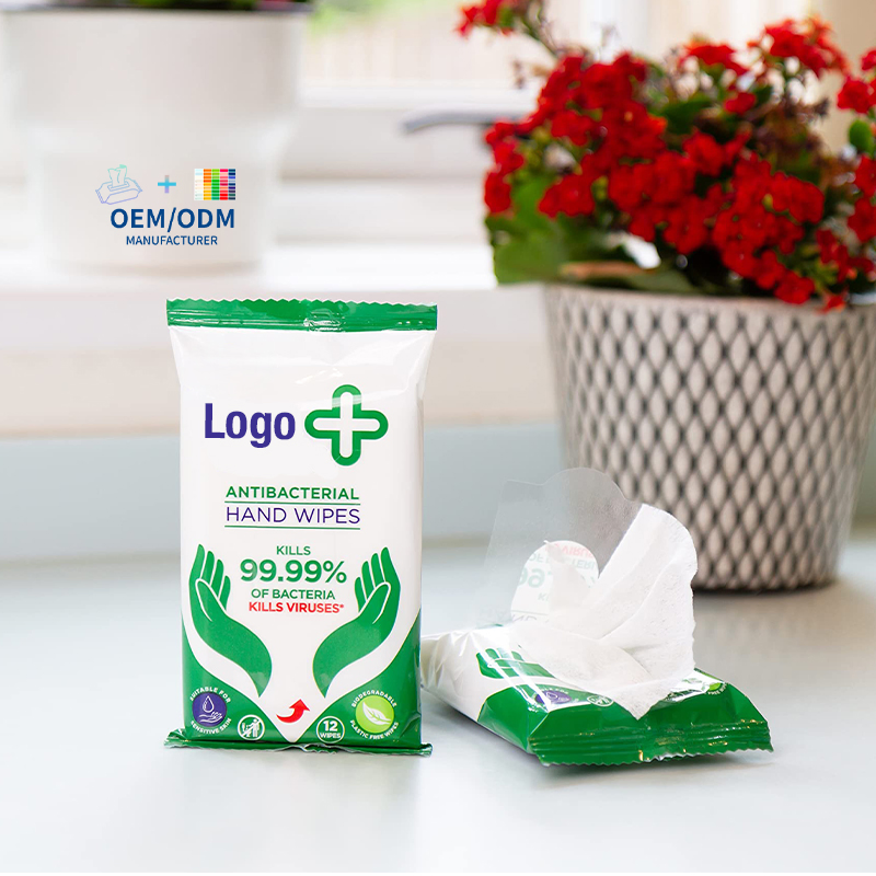 Factory OEM Unscented Antibacterial Wipes Disposable Disinfecting Wipe Adult Wet Wipes Disinfecting Wipe for Cleaning 40PCS for Daily Cleanings