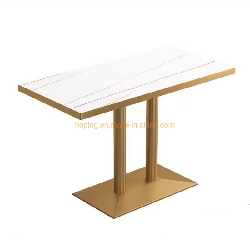 Hotel Side Table Wedding Party Electroplating Gold Metal Round Glass Top Flower Stand Centerpiece