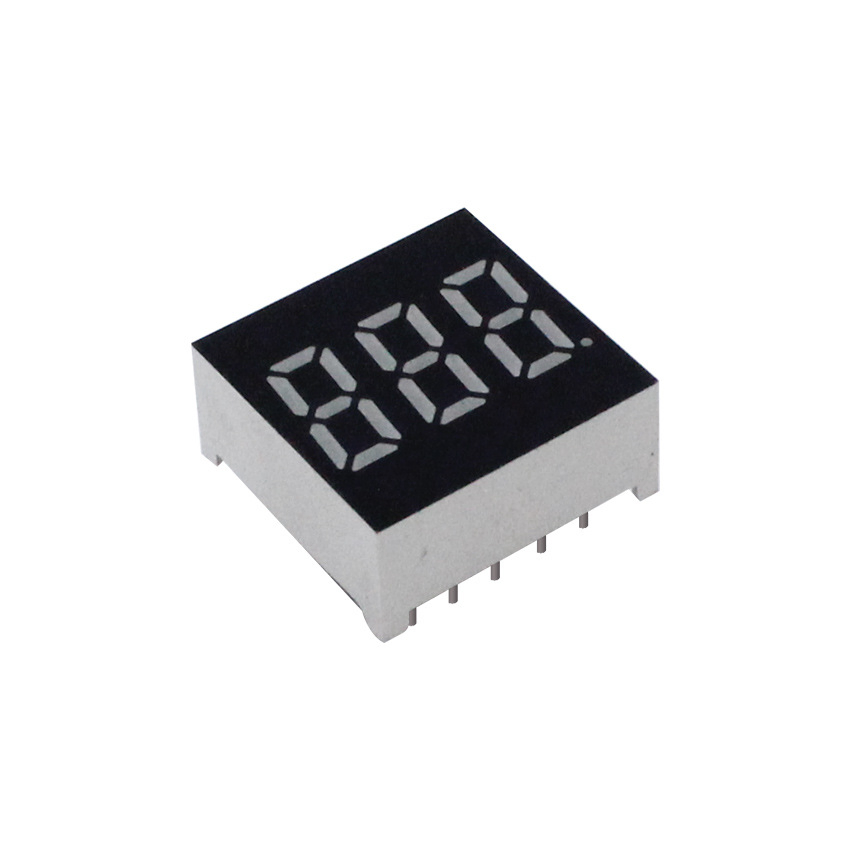 Трехразрядный LED дисплей 0.3 дюйма, многоцветный