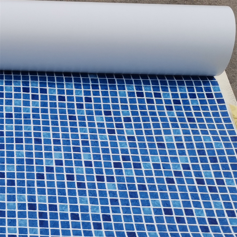 Factory Direct Supply PVC Membrane Blue Inground PVC Swimming Pool Liner Filim