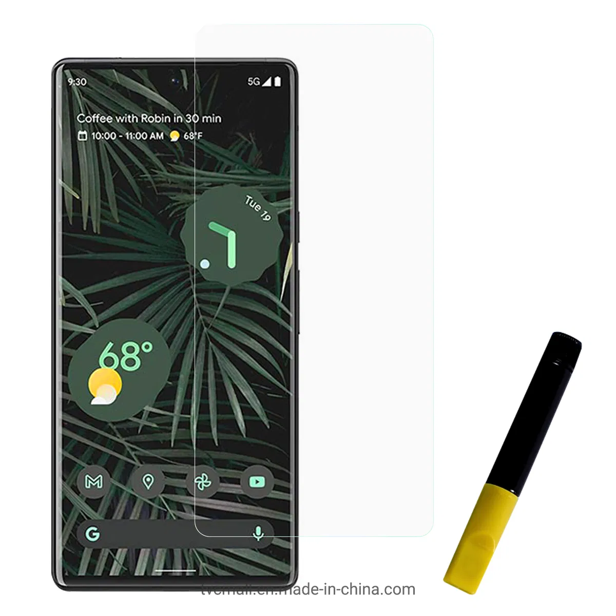 3D Стекло для Google Pixel 6 PRO, Ultra Clear, полное покрытие