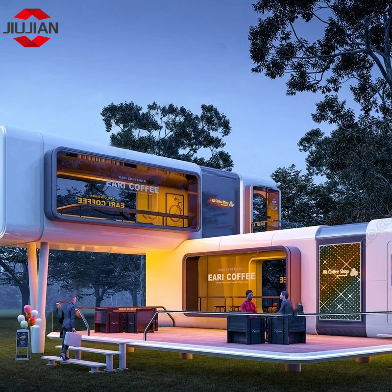 Tiny Luxurious Decoration Tiny Apple Cabin House for Sale