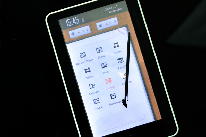 Ebook Reader With Touch Panel (E701) 