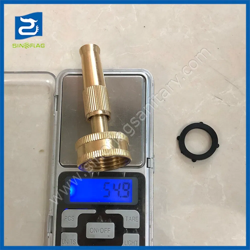 Wholesale Pipe Adapter Male Thread Fitting Spray Water Garden Hose Brass Nozzle
