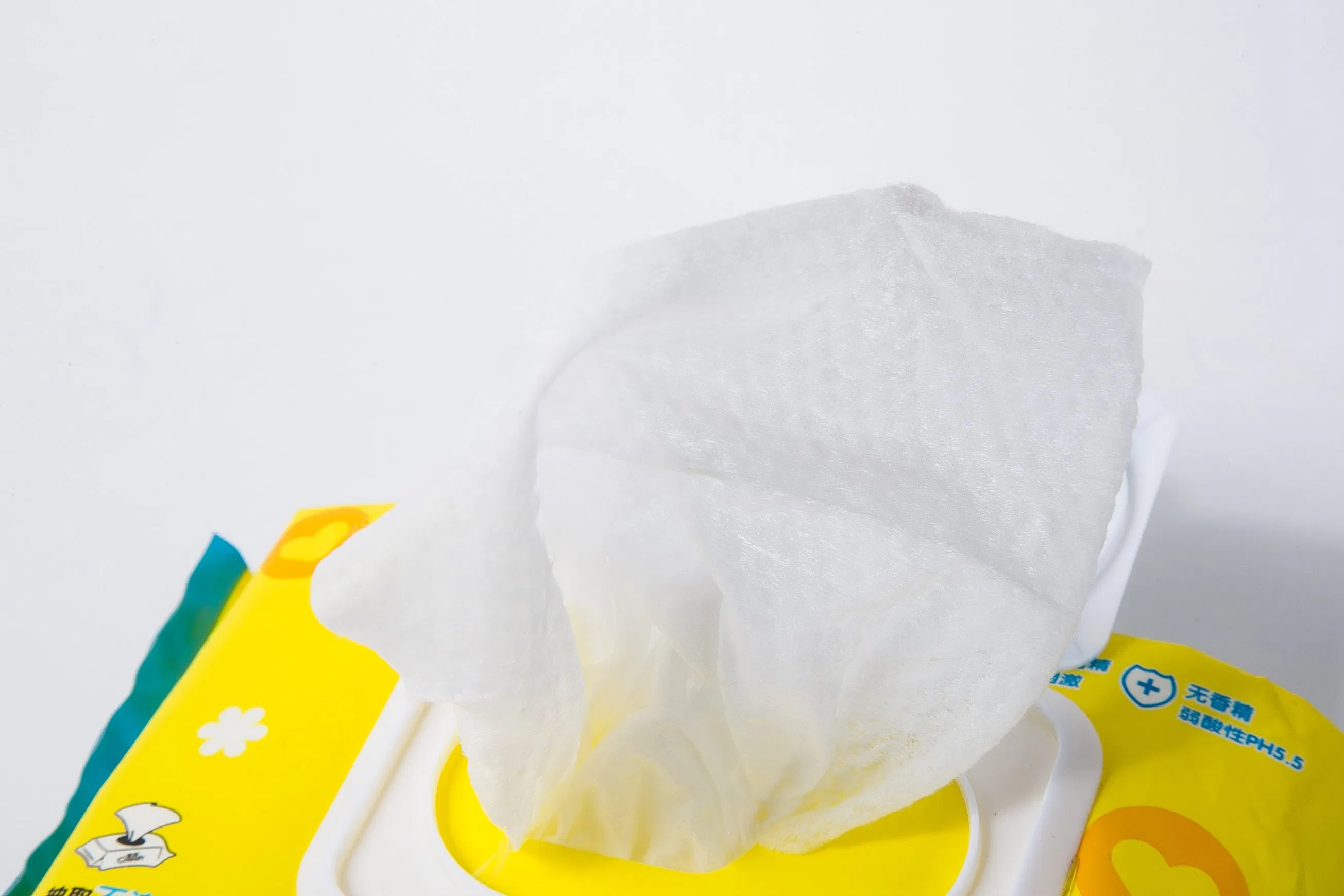Environment Non-Woven Thick Biodegradable High Score Wet Baby Wipes Soft Touch OEM China Factory Promotion Free Samples