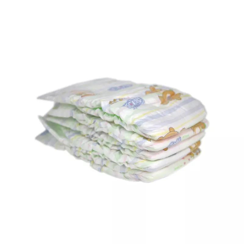 OEM Non-Woven Disposable Baby Diapers with High Absorption