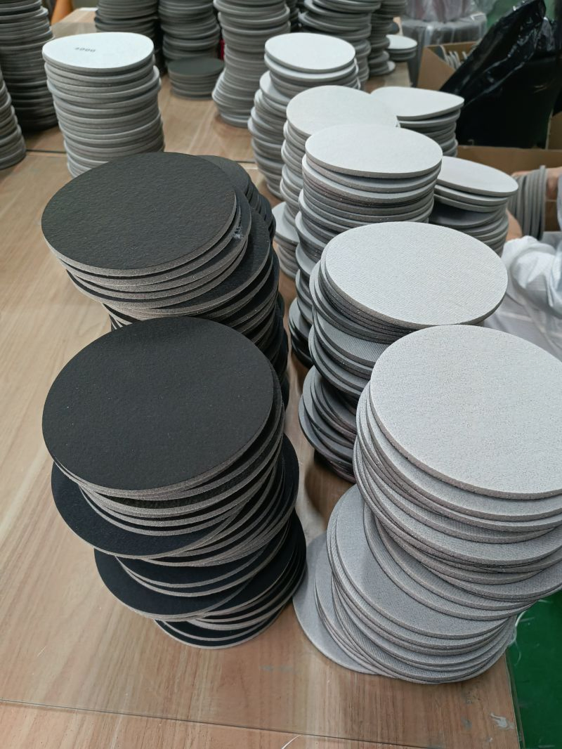 Autobody Polishing Pad 6 Inch Sponge Sanding Pads Similar to Abralon Mirka