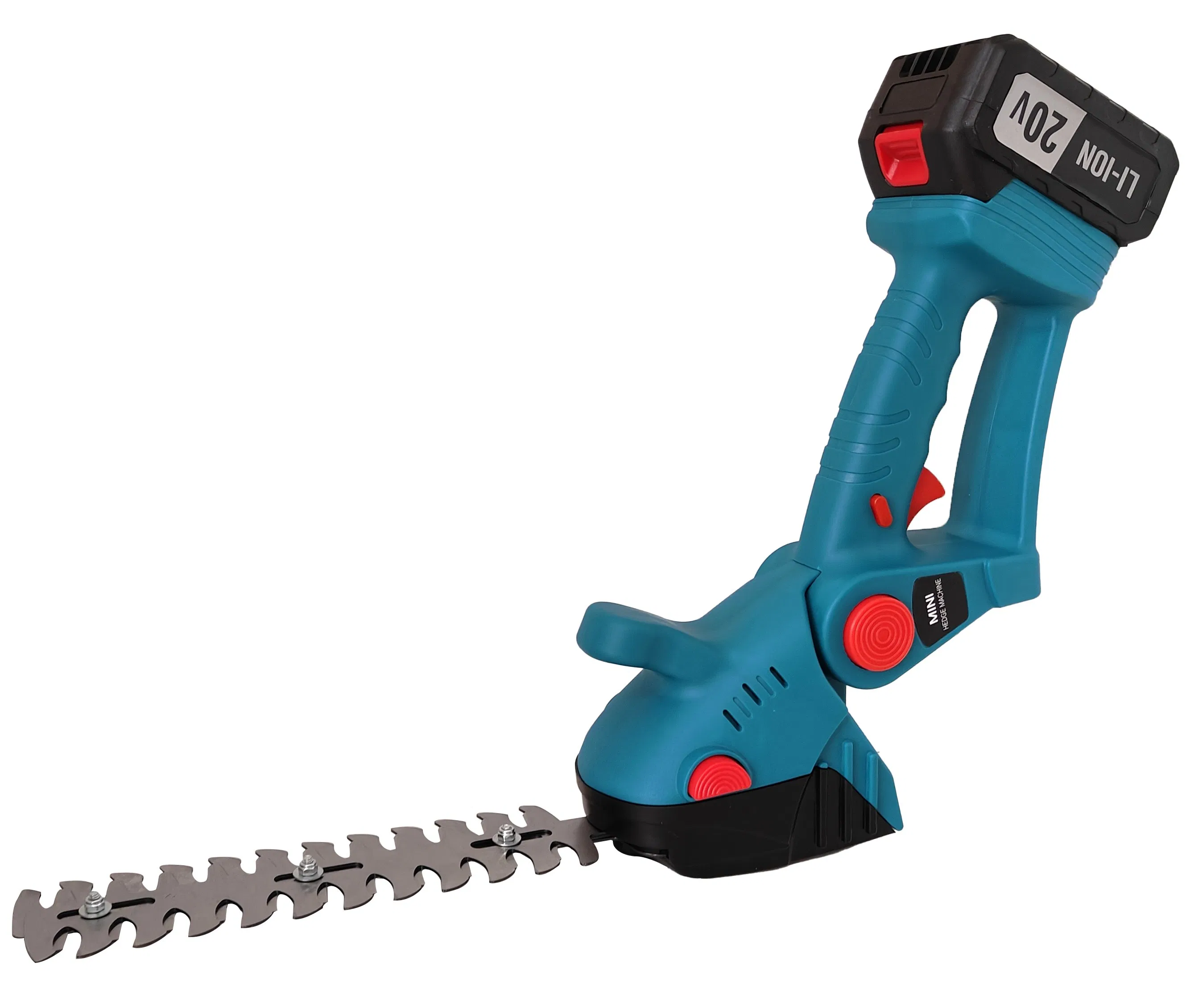 Powerful 20V Cordless Hedge Trimmer with Dual Cutting Modes